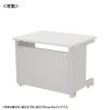 ED-SK9560W72 eデスク(ホワイト)W950×D600×H720【受注生産品】 ED-SK9560W72 / eデスク(ホワイト)W950×D600×H720【受注生産品】