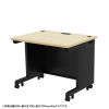 ED-SK9575BKLM72 / eデスク（薄い木目＋ブラック）W950×D750×H720【受注生産品】