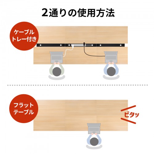 EHD-MTG270100LM / フリーアドレスデスク(W2700mm)