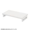 EMR-LCK6530W eモニタ台(角脚・白天板)W650×D300【受注生産品】 EMR-LCK6530W / eモニタ台(角脚・白天板)W650×D300【受注生産品】