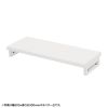 EMR-LCK8530W eモニタ台(角脚・白天板)W850×D300【受注生産品】 EMR-LCK8530W / eモニタ台(角脚・白天板)W850×D300【受注生産品】