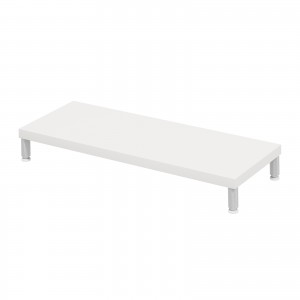 EMR-LCM8030W / eモニタ台(丸脚・白天板)W800×D300【受注生産品】