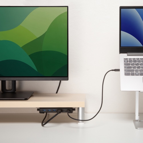 EMR-LCOP1 / 木製天板取付用USB＋HDMIドッキングステーション
