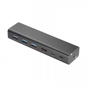 EMR-LCOP1 / 木製天板取付用USB＋HDMIドッキングステーション