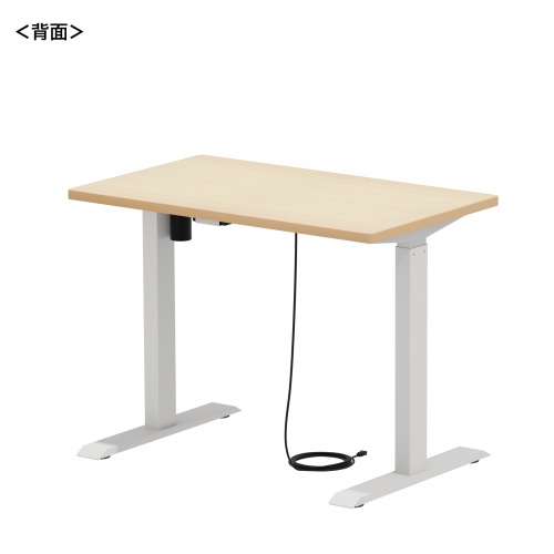 ERD-ER10060LM / e電動昇降デスク（薄い木目）W1000×D600【受注生産品】