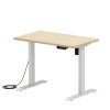 ERD-ER10060LM / e電動昇降デスク（薄い木目）W1000×D600【受注生産品】