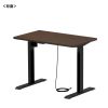 ERD-ER10060M / e電動昇降デスク（濃い木目）W1000×D600【受注生産品】