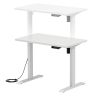 ERD-ER10060W e電動昇降デスク(ホワイト)W1000×D600【受注生産品】 ERD-ER10060W / e電動昇降デスク(ホワイト)W1000×D600【受注生産品】
