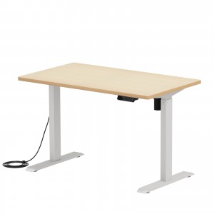 ERD-ER12070LM / e電動昇降デスク（薄い木目）W1200×D700【受注生産品】