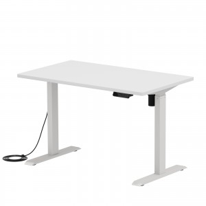 ERD-ER12070W / e電動昇降デスク(ホワイト)W1200×D700【受注生産品】
