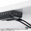 ERD-ER13065BKLM / e電動昇降デスク（薄い木目＋ブラック）W1300×D650【受注生産品】