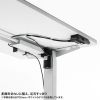 ERD-ER13065BKLM / e電動昇降デスク（薄い木目＋ブラック）W1300×D650【受注生産品】