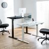 ERD-ER13560M / e電動昇降デスク（濃い木目）W1350×D600【受注生産品】