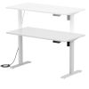 ERD-ER14070W / e電動昇降デスク（ホワイト）W1400×D700【受注生産品】