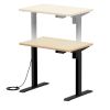 ERD-ER9060BKLM e電動昇降デスク(薄い木目+ブラック)W900×D600【受注生産品】 ERD-ER9060BKLM / e電動昇降デスク(薄い木目+ブラック)W900×D600【受注生産品】