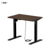 ERD-ER9060M / e電動昇降デスク（濃い木目）W900×D600【受注生産品】