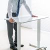 ERD-G9060W ガス昇降デスク(ホワイト天板/W900) ERD-G9060W / ガス昇降デスク(ホワイト天板/W900)