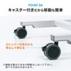 ERD-GAP1W パーソナルガス昇降デスク(天板サイズ幅620mm×奥行き430mm) ERD-GAP1W / パーソナルガス昇降デスク(天板サイズ幅620mm×奥行き430mm)