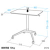 ERD-GAP3W / パーソナルガス昇降デスク（幅900mm×天板奥行き600mm）