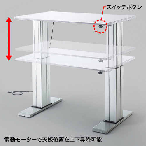 ERD-HL12070 / 電動上下昇降高耐荷重作業台（W1200×D700mm）