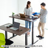 ERD-M10070M 電動上下昇降デスク(W1000×D700mm・濃い木目) ERD-M10070M / 電動上下昇降デスク(W1000×D700mm・濃い木目)