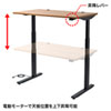 ERD-M12070BKLM 電動上下昇降デスク(W1200×D700mm・薄い木目/オーク) ERD-M12070BKLM / 電動上下昇降デスク(W1200×D700mm・薄い木目/オーク)