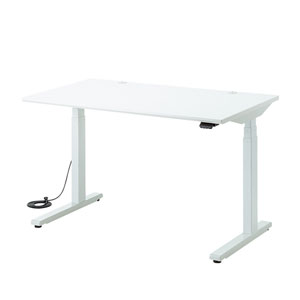 ERD-M10070W【電動上下昇降デスク（W1000×D700mm・ホワイト 