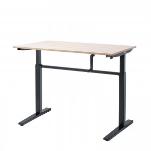 ERD-SH12070LMN / 手動昇降デスク(W1200×D700mm・薄い木目)