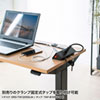 ERD-TW12050LM 電動上下昇降デスク(W1200×D500mm・薄い木目/オーク) ERD-TW12050LM / 電動上下昇降デスク(W1200×D500mm・薄い木目/オーク)