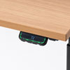 ERD-TW12050LM 電動上下昇降デスク(W1200×D500mm・薄い木目/オーク) ERD-TW12050LM / 電動上下昇降デスク(W1200×D500mm・薄い木目/オーク)