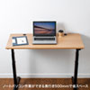 ERD-TW12050LM 電動上下昇降デスク(W1200×D500mm・薄い木目/オーク) ERD-TW12050LM / 電動上下昇降デスク(W1200×D500mm・薄い木目/オーク)