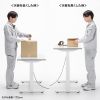 ERD-WDKM12060W 電動昇降作業台(天板:メラミン化粧板・W1200×D600×H634~1284mm) ERD-WDKM12060W / 電動昇降作業台(天板:メラミン化粧板・W1200×D600×H634~1284mm)