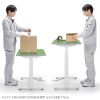 ERD-WDKP18050G 電動昇降作業台(天板:塩ビシート・グリーン・W1800×D500×H634~1284mm) ERD-WDKP18050G / 電動昇降作業台(天板:塩ビシート・グリーン・W1800×D500×H634~1284mm)