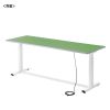ERD-WDKP18060G 電動昇降作業台(天板:塩ビシート・グリーン・W1800×D600×H634~1284mm) ERD-WDKP18060G / 電動昇降作業台(天板:塩ビシート・グリーン・W1800×D600×H634~1284mm)