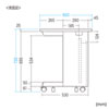EWD-10060W パーソナルデスク(ホワイト/W1000×D600mm) EWD-10060W / パーソナルデスク(ホワイト/W1000×D600mm)
