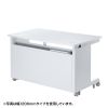 EWD-10070W パーソナルデスク(ホワイト/W1000×D700mm) EWD-10070W / パーソナルデスク(ホワイト/W1000×D700mm)