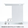 EWD-10070W パーソナルデスク(ホワイト/W1000×D700mm) EWD-10070W / パーソナルデスク(ホワイト/W1000×D700mm)