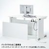EWD-12070W パーソナルデスク(ホワイト/W1200×D700mm) EWD-12070W / パーソナルデスク(ホワイト/W1200×D700mm)