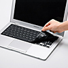 FA-MAC1BK MacBook Pro用シリコンキーボードカバー(ブラック) FA-MAC1BK / MacBook Pro用シリコンキーボードカバー(ブラック)