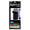 FA-MAC3BK ノート用シリコンキーボードカバー(ブラック) FA-MAC3BK / ノート用シリコンキーボードカバー(ブラック)