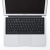 FA-MAC4BK ノート用シリコンキーボードカバー(ブラック) FA-MAC4BK / ノート用シリコンキーボードカバー(ブラック)