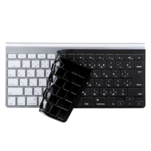FA-SMAC2BK / シリコンキーボードカバー（ブラック）