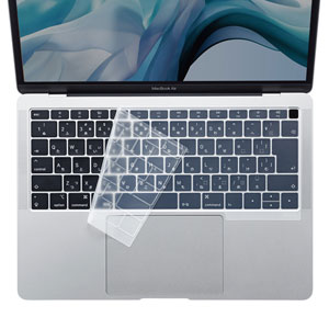 FA-SMACBA13R【MacBook Air 13.3インチ Retinaディスプレイ用シリコン ...