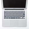 FA-SMACBA13 ノート用シリコンキーボードカバー(クリアタイプ) FA-SMACBA13 / ノート用シリコンキーボードカバー(クリアタイプ)
