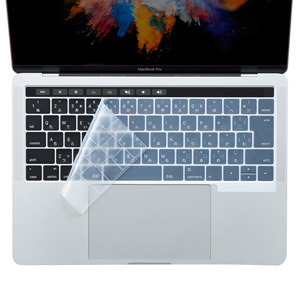 FA-SMACBP1T / ノート用シリコンキーボードカバー(Apple MacBook Pro TouchBar搭載モデル用)