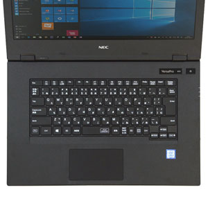 NEC VersaPro/Pro J 6/5世代 VD/VX/VL/VA(テンキーなし)用シリコンキーボードカバー