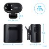 FAN-USB2BK 2WAY腰掛けベルトファン(半固体電池内蔵) FAN-USB2BK / 2WAY腰掛けベルトファン(半固体電池内蔵)