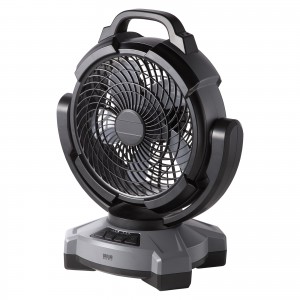 FAN-W1BK / 大型作業用ファン(充電式・自動首振り機能付き)