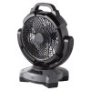 FAN-W1BK / 大型作業用ファン（充電式・自動首振り機能付き）