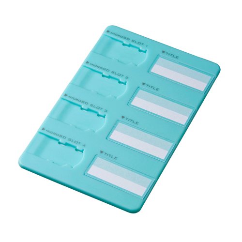 FC-MMC12BL / microSDスリムカードケース（ブルー）